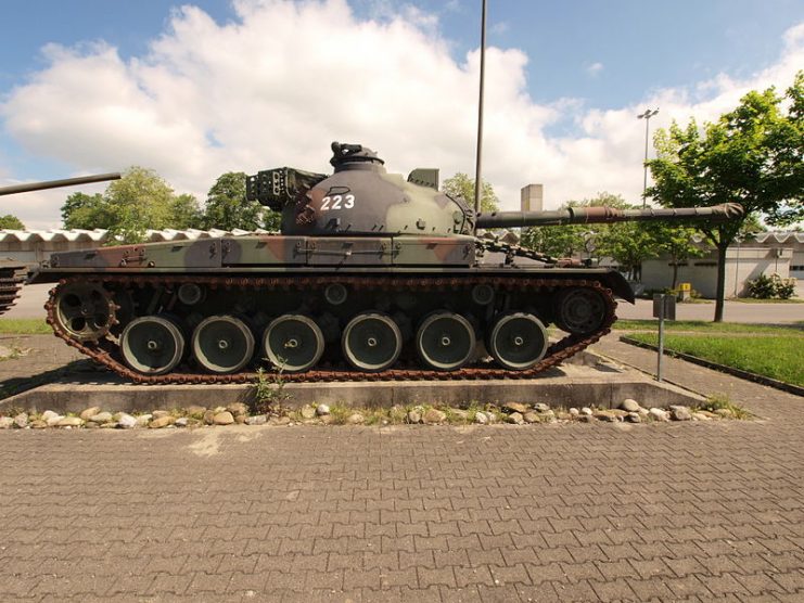 Panzer 68 at the army base Thun, Switzerland.