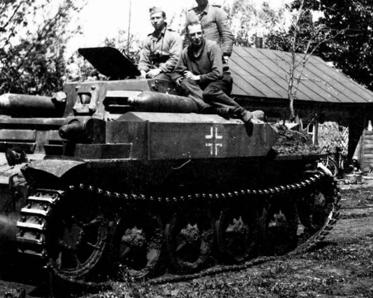 Panzerkampfwagen II Flamingo.