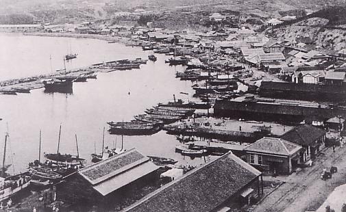 Port of Seishin (Cheongjin) c.a 1945