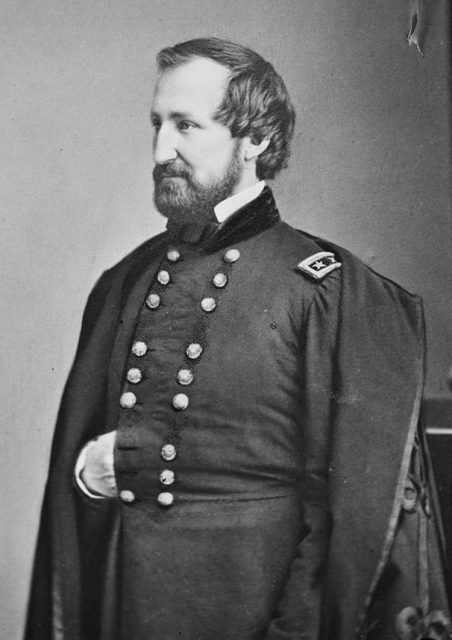 Portrait of Maj. Gen. William S. Rosecrans, officer of the Federal Army.