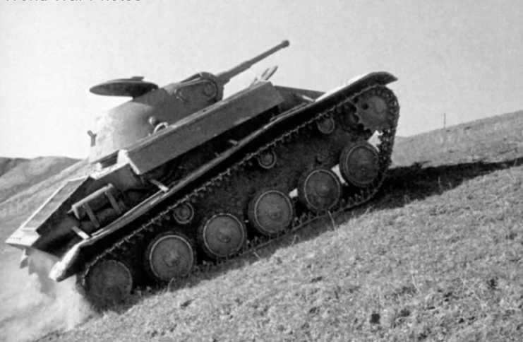 Prototype of T-70- GAZ-70, 1942