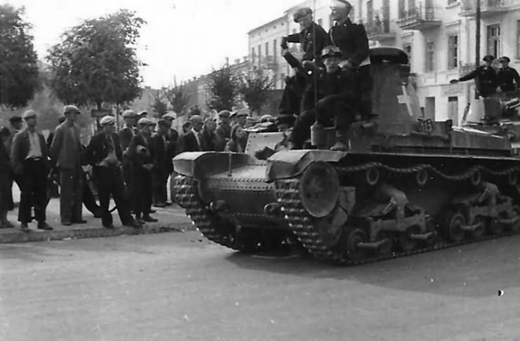 Pz.Kpfw. 35(t) tank of the of the 1. leichte Division – Poland 1939