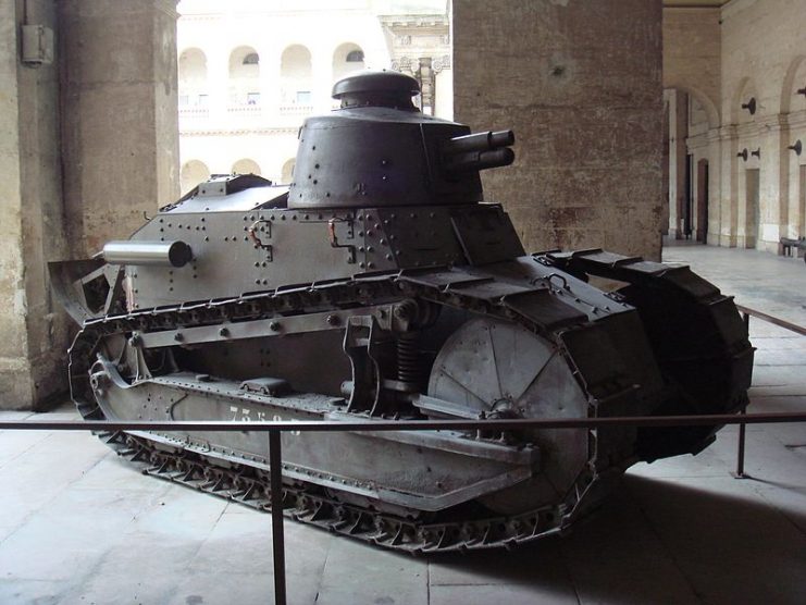 Renault FT Tank at the Army Museum.Photo PHGCOM CC BY-SA 3.0