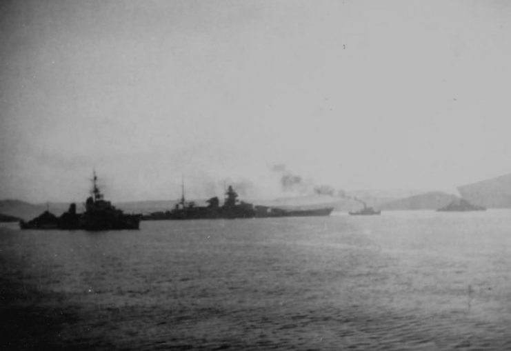 Scharnhorst with Battle group.