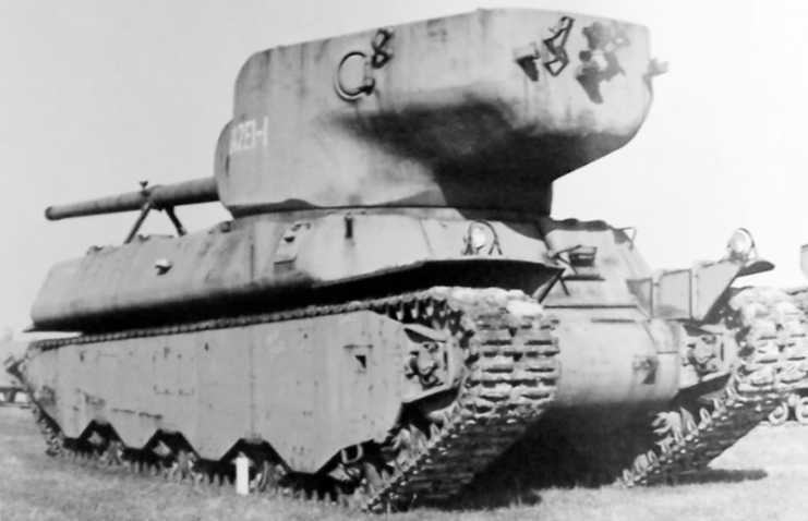 Heavy tank M6A2E1