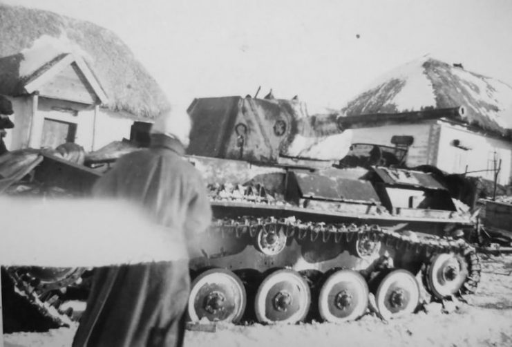 T-70 tank soviet light tank