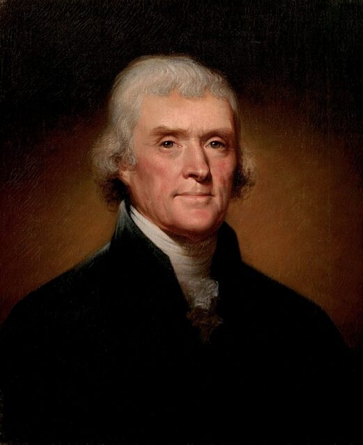 Portrait of Thomas Jefferson