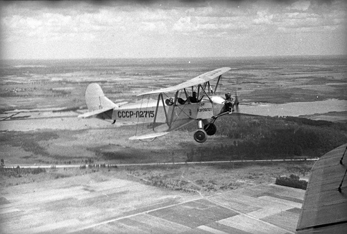 U-2 in flight