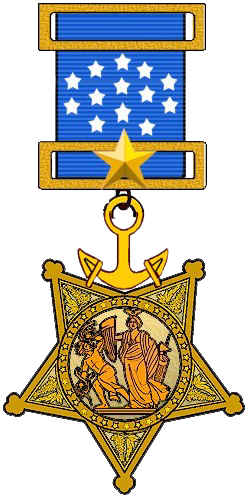 United States Department of the Navy Medal of Honor used from 1913 to 1942.