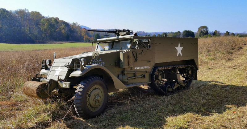 An M3 half-track