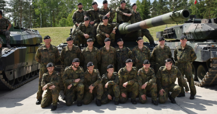 German Soldiers in the 3rd Panzer Battalion. By 7th Army Training Command / CC BY 2.0