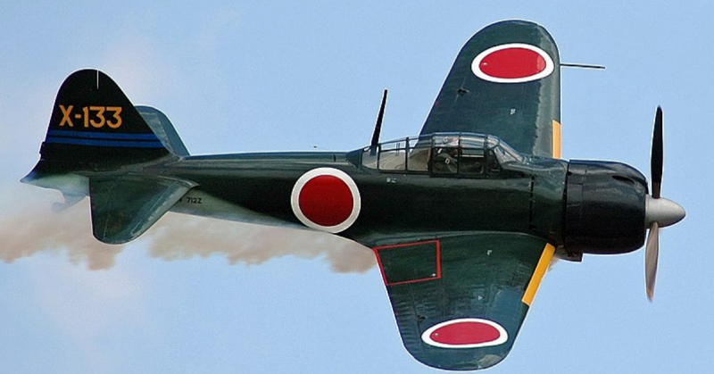 Replica of Mitsubishi A6M3 Zero Model 22 (NX712Z) (Commemorative Air Force / American Airpower Heritage Flying Museum)