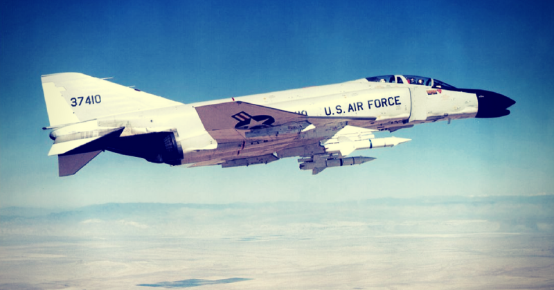 F-4C Phantom with AGM-12 Bullpups