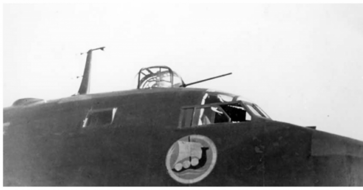 MG 157 turret on BV 222V-3 of the LTS 222