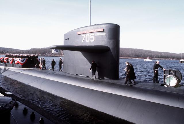 USS City of Corpus Christi (SSN-705), a forward-deployed nuclear submarine of the 7th Fleet.