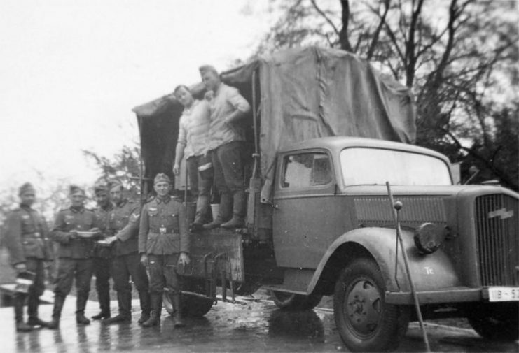 Wehrmacht truck Opel Blitz 3 ton