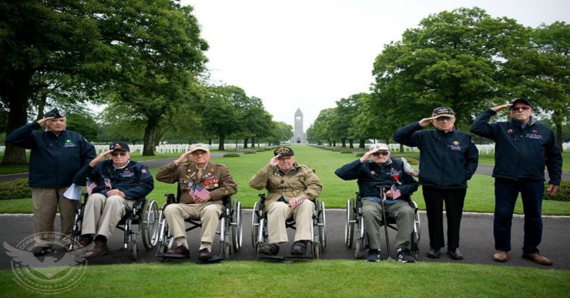 WWII Veterans at Normandy for 74th Anniversary of D-Day - Photo Credit - Best Defense Foundation