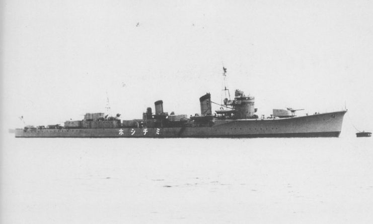 Imperial Japanese Navy destroyer Michishio