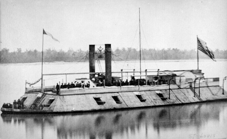 USS Baron DeKalb, an Eads class ironclad