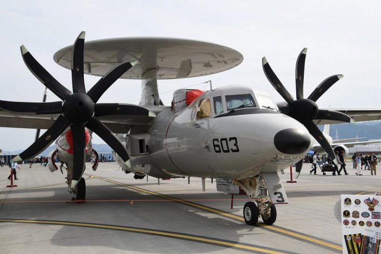 U.S.NAVY E-2D Advanced Hawkeye. Photo: Hunini – CC BY-SA 4.0