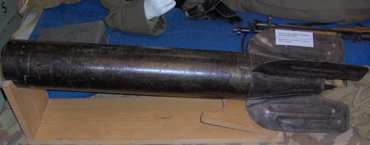 Katyusha rocket motor. By Steve Markgraf CC BY-SA 2.5