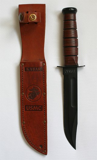 Commemorative USMC Ka-Bar knife