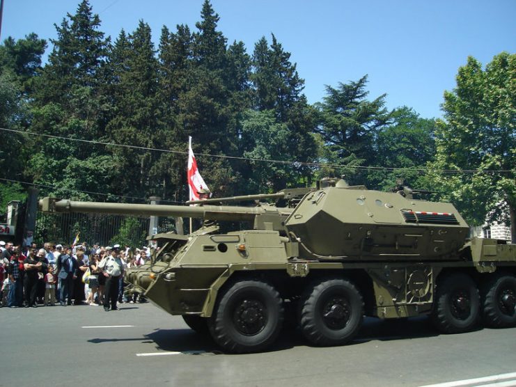 Georgian DANA howitzer