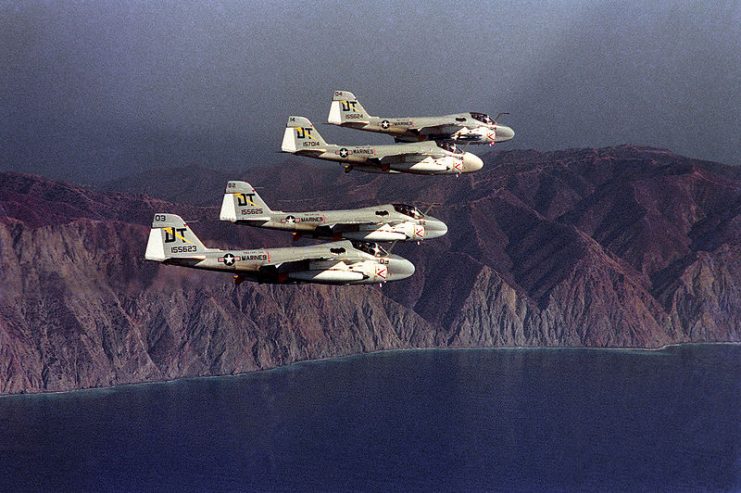 A-6A of VMA (AW)-242 in 1975