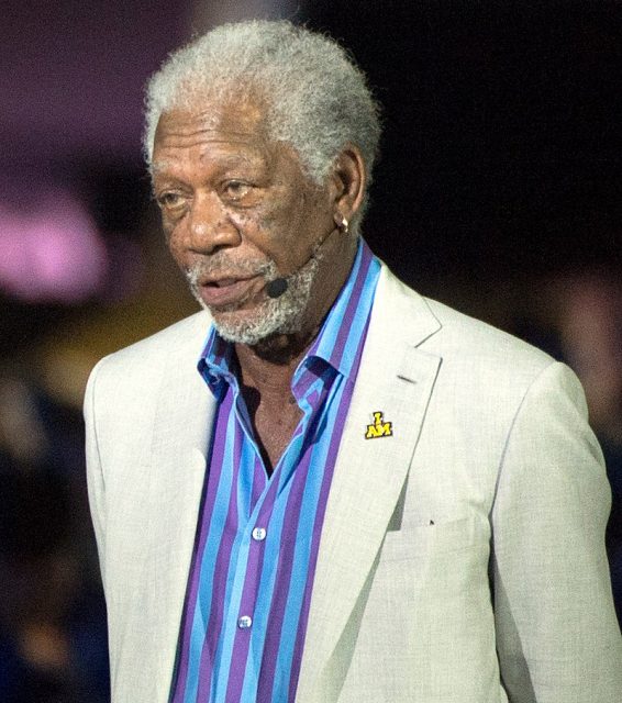 Academy Award-winning actor Morgan Freeman narrates for the opening ceremony to they 2016 Invictus games in Orlando