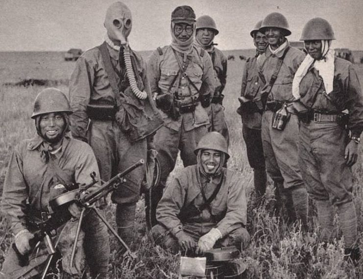 Japanese soldiers