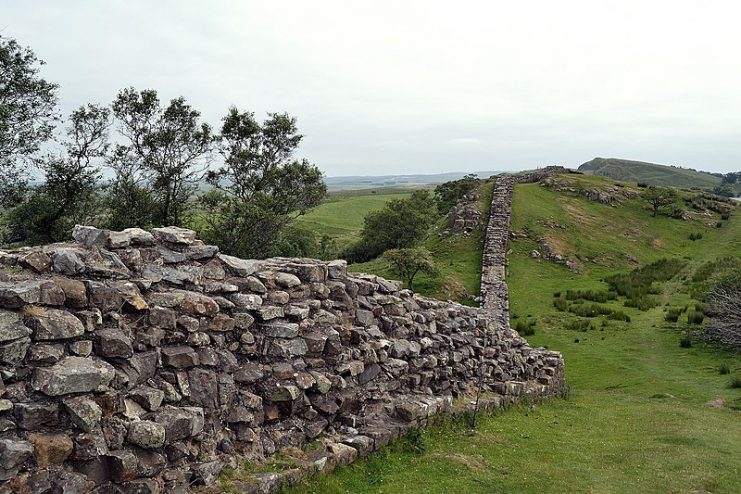 Hadrian’s wall. By Sunsetbeach CC BY 3.0