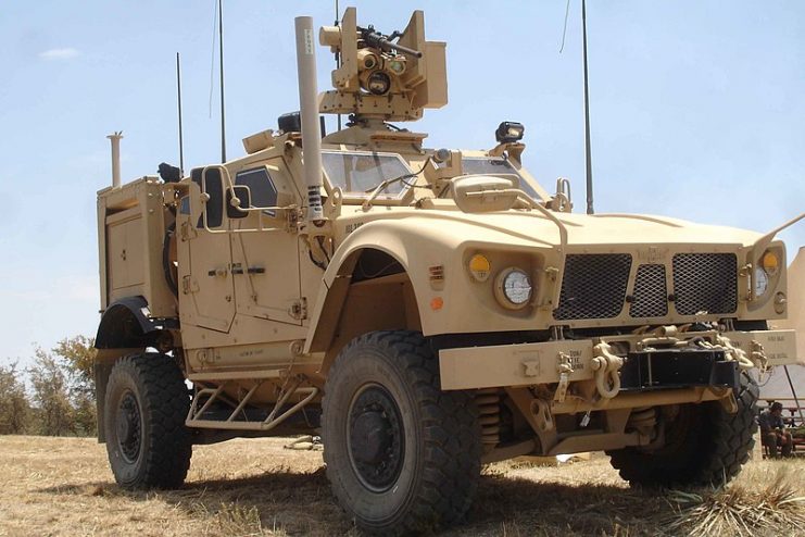 An Oshkosh M-ATV in July 2011