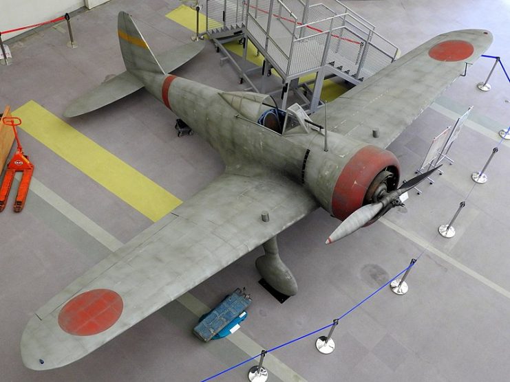Ki-27 replica at Tokorozawa Aviation Museum. By Josephus37 CC BY-SA 4.0