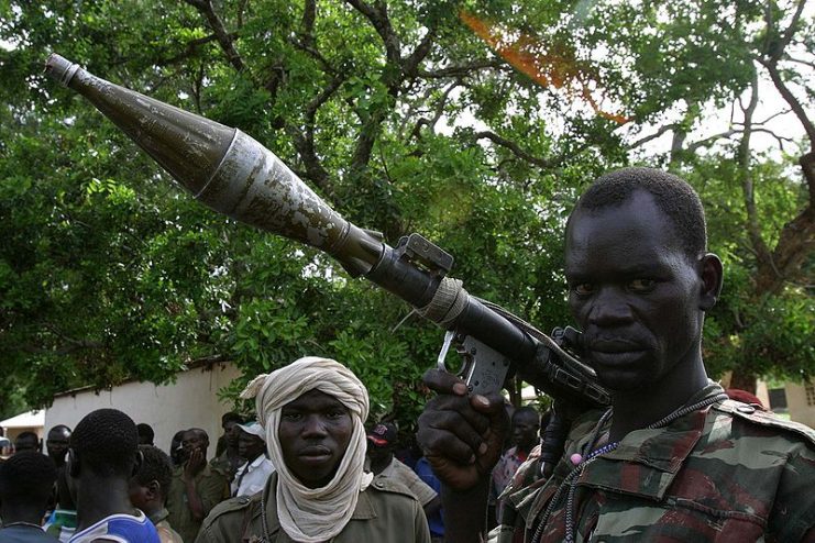 Rebels in the north of the Central African Republic. By hdptcar CC BY-SA 2.0