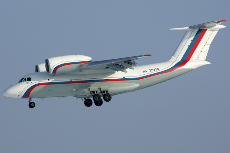 A Russia Air Force Antonov An-72 . By Dmitriy Pichugin