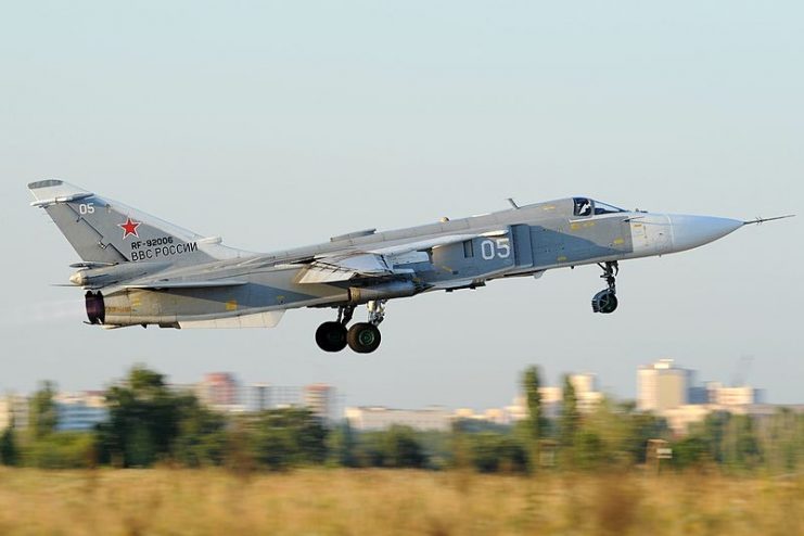 A Su-24M2 of the Russian Air Force. By Toshi Aoki CC BY-SA 3.0