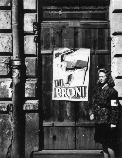 “To arms!” Home Army poster during the 1944 Warsaw Uprising