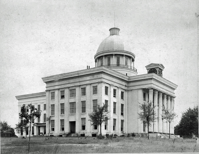 First Capitol of the Confederate States in Montgomery, Alabama.