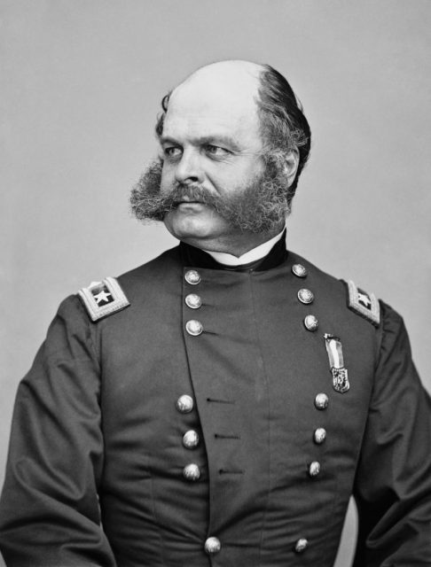 General Ambrose Burnside – His Failure to take the bridge quickly earned it his namesake – Burnside’s Bridge