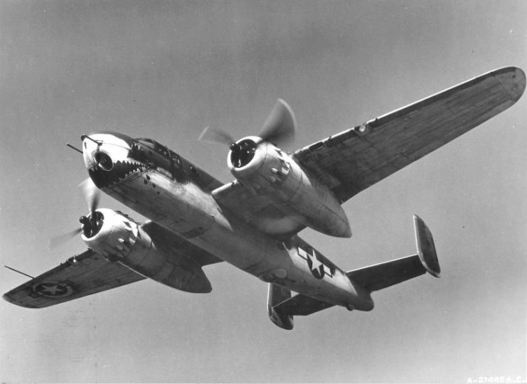 North American’s B-25G Mitchell from the AAF TAC Center, Orlando, Florida, April 17, 1944.