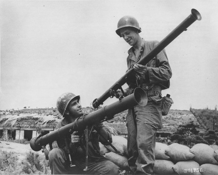 US soldiers during the Korean War
