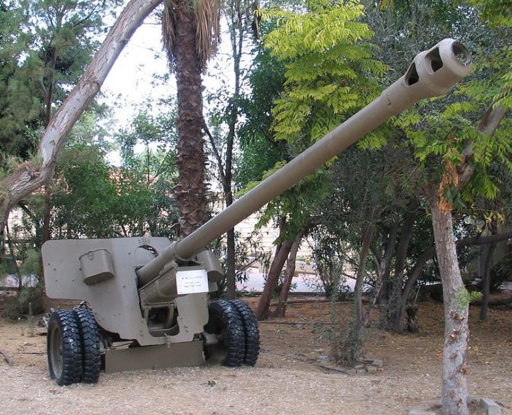 BS-3 at the Israel Defense Forces History Museum, Israel. By Bukvoed CC BY 2.5