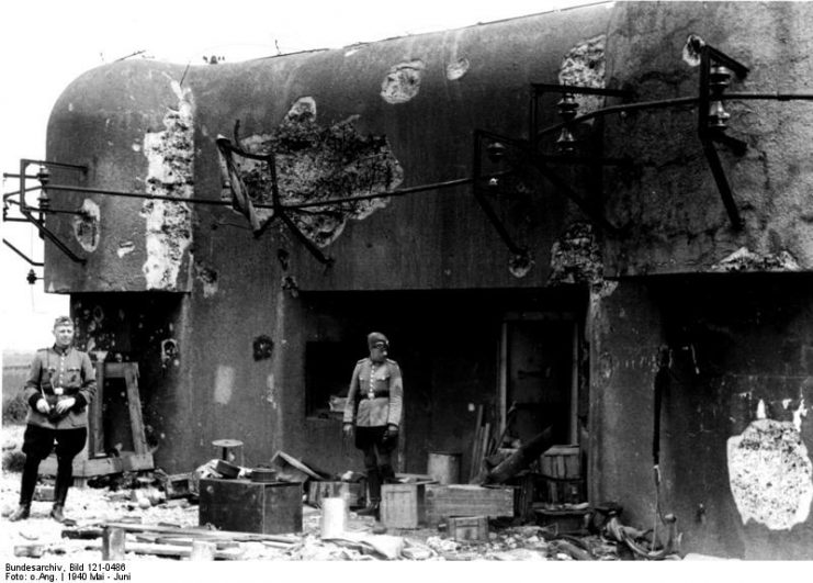 Bunker at the Maginot Line, 1940. Photo: Bundesarchiv, Bild 121-0486 / Unknown / CC-BY-SA 3.0