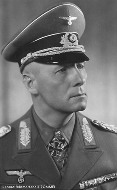 Erwin Rommel in 1942. By Bundesarchiv Bild CC-BY-SA 3.0