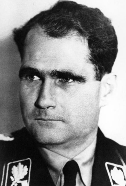 Rudolph Hess. By Bundesarchiv Bild CC-BY-SA 3.0