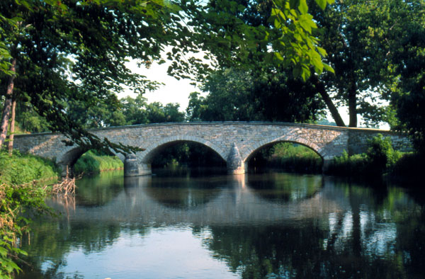 Burnside Bridge today over Antietam Creek near Sharpsburg.