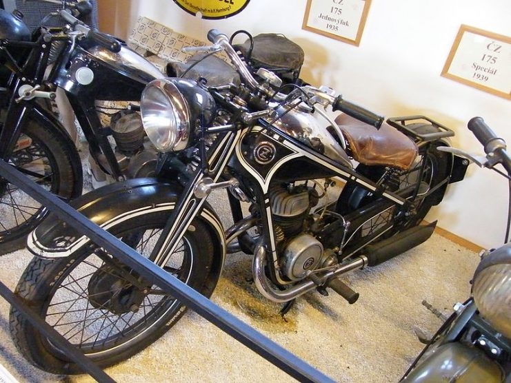 A 1939 ČZ 175. By Addvisor CC BY-SA 4.0