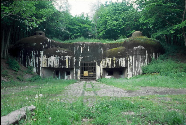 Entrance at l’ouvrage du Kobenbusch.