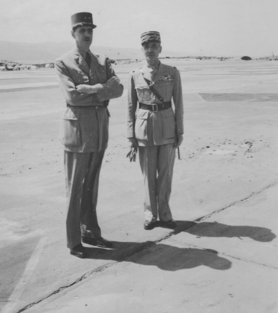 Generals de Gaulle and Catroux, North Africa.Photo: Rademeig CC BY-SA 3.0