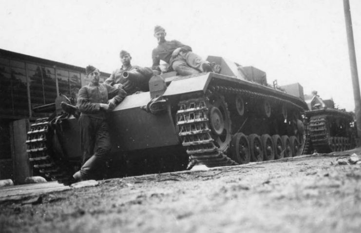 German assault gun StuG III Ausf B 2